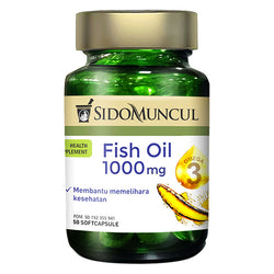 Gambar Sidomuncul Natural Fish Oil - 50 Softgels Suplemen Kesehatan