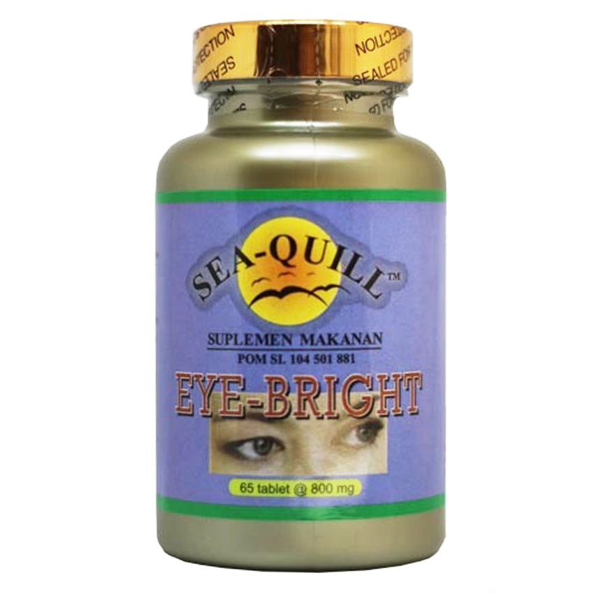 Gambar Sea-Quill Eye Bright - 60+5 Tablet Suplemen Kesehatan