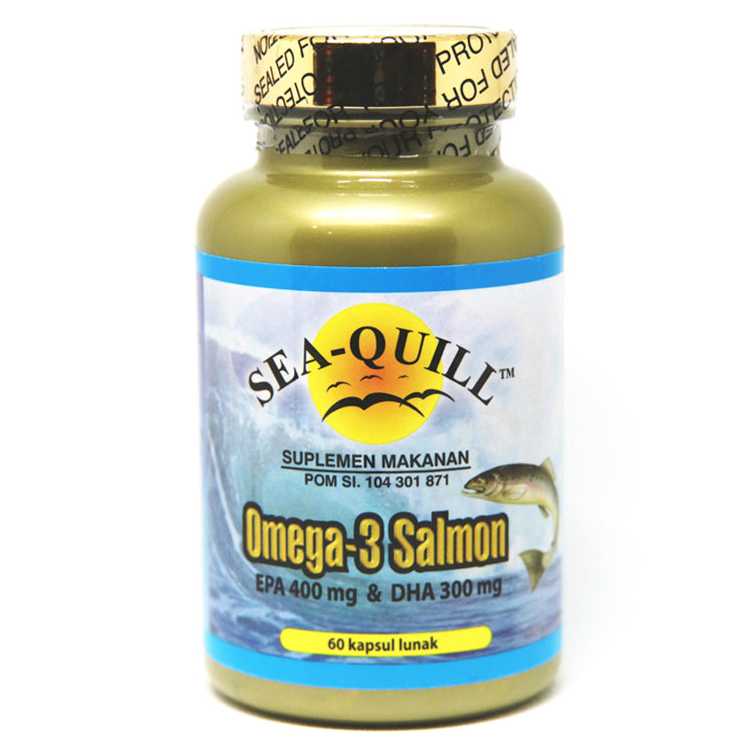 Sea-Quill Omega 3 Salmon - 60 Softgels