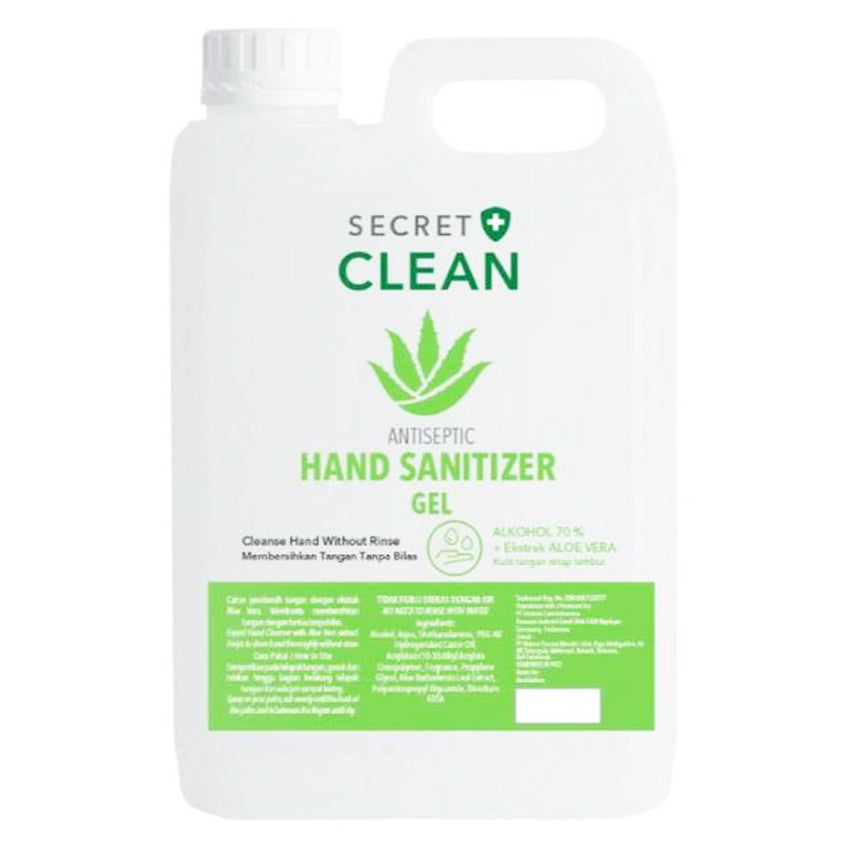 Gambar Secret Clean Hand Sanitizer Gel - 5L Jenis Perawatan Tubuh