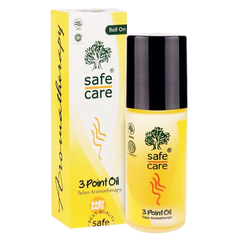 Gambar Safe Care 3 Point Oil Minyak Angin Aromatherapy Telon - 10 mL Jenis Kesehatan