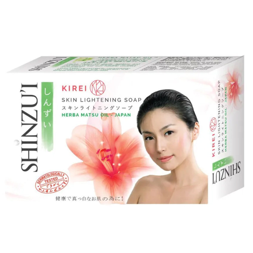 Gambar Shinzui Kirei Skin Lightening Bar Soap - 85 gr Jenis Perawatan Tubuh