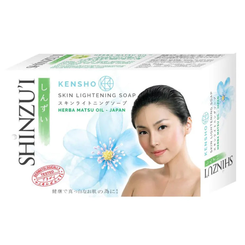 Gambar Shinzui Kensho Skin Lightening Bar Soap - 85 gr Jenis Perawatan Tubuh