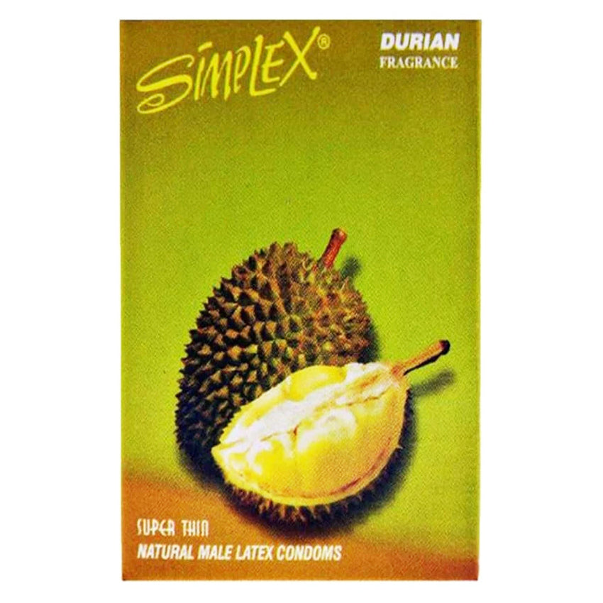 Gambar Simplex Kondom Fragrance Durian - 12 Pcs Jenis Kondom