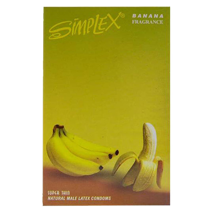 Gambar Simplex Kondom Fragrance Banana - 12 Pcs Jenis Kondom