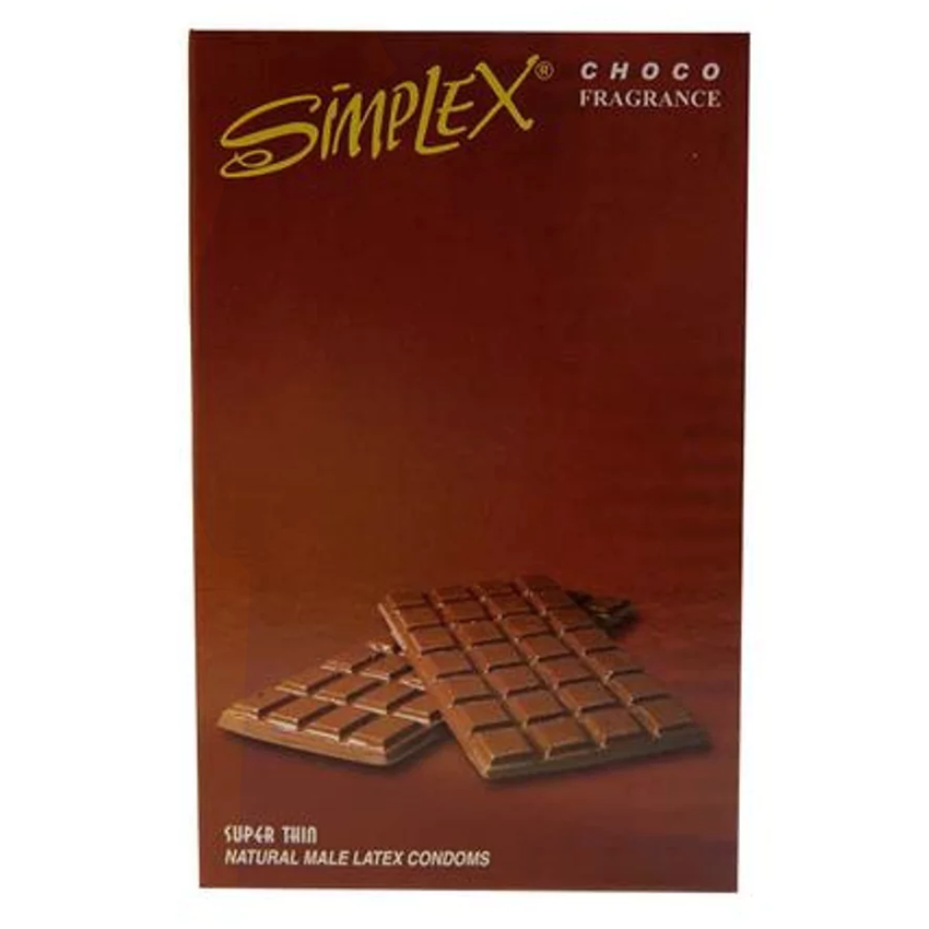 Simplex Kondom Fragrance Choco - 12 Pcs