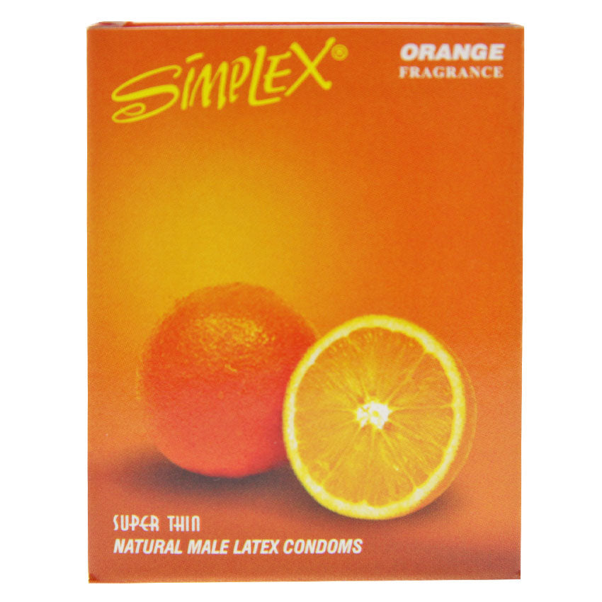Gambar Simplex Kondom Fragrance Orange - 3 Pcs Jenis Kondom