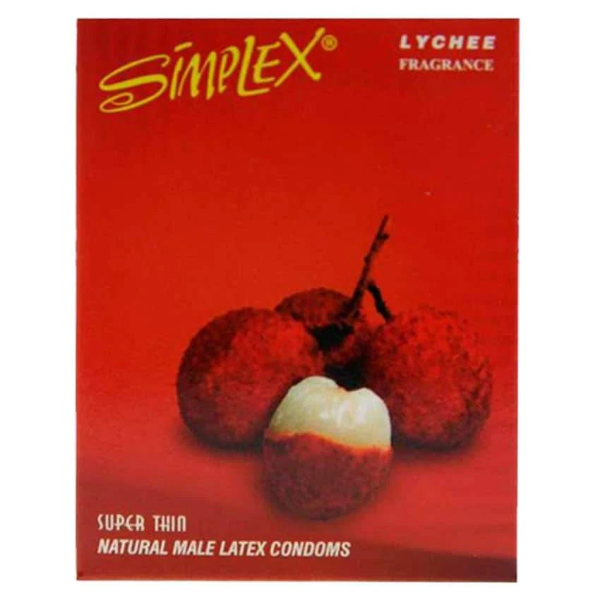 Simplex Kondom Fragrance Lychee - 3 Pcs