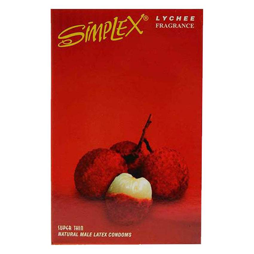 Simplex Kondom Fragrance Lychee - 12 Pcs