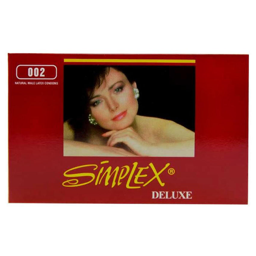 Gambar Simplex Kondom Deluxe Red - 12 Pcs Jenis Kondom