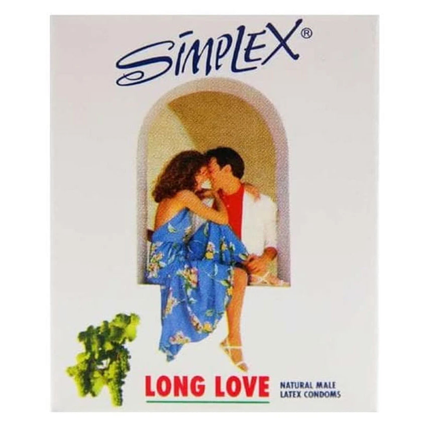 Gambar Simplex Kondom Long Love White - 3 Pcs Kondom