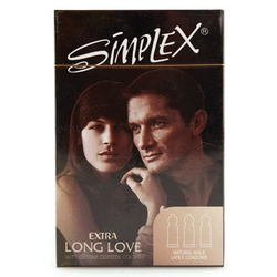 Gambar Simplex Kondom Extra Long Love - 12 Pcs Kondom