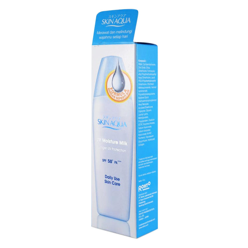 Gambar Skin Aqua UV Moisture Milk SPF 50+ PA +++ - 40 gr Perawatan Wajah