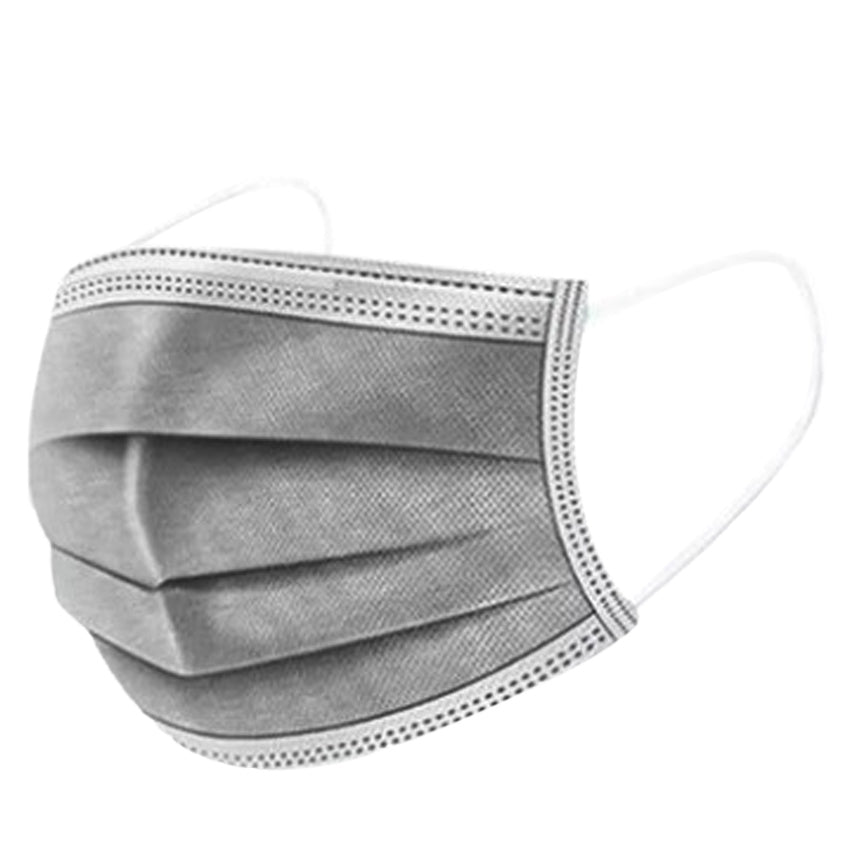 Skrineer Daily Mask Earloop 3 Ply Grey - 5 Pcs