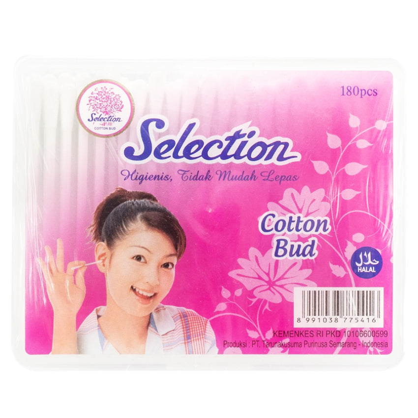 Gambar Selection Cotton Bud Reguler - 180 Pcs Jenis Perawatan Tubuh