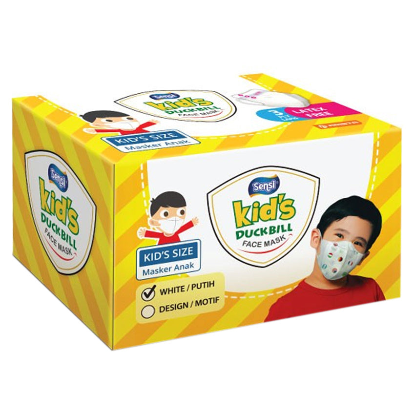 Sensi Duckbill Mask for Kids - 40 Pcs