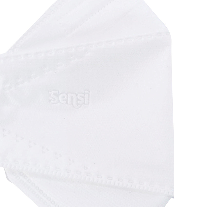 Sensi Convex Mask Earloop White - 2 Pcs