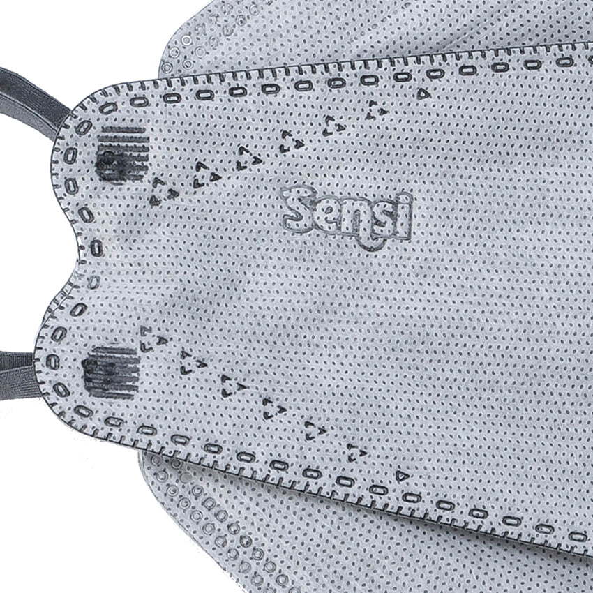 Sensi Convex Mask Earloop Grey - 20 Pcs