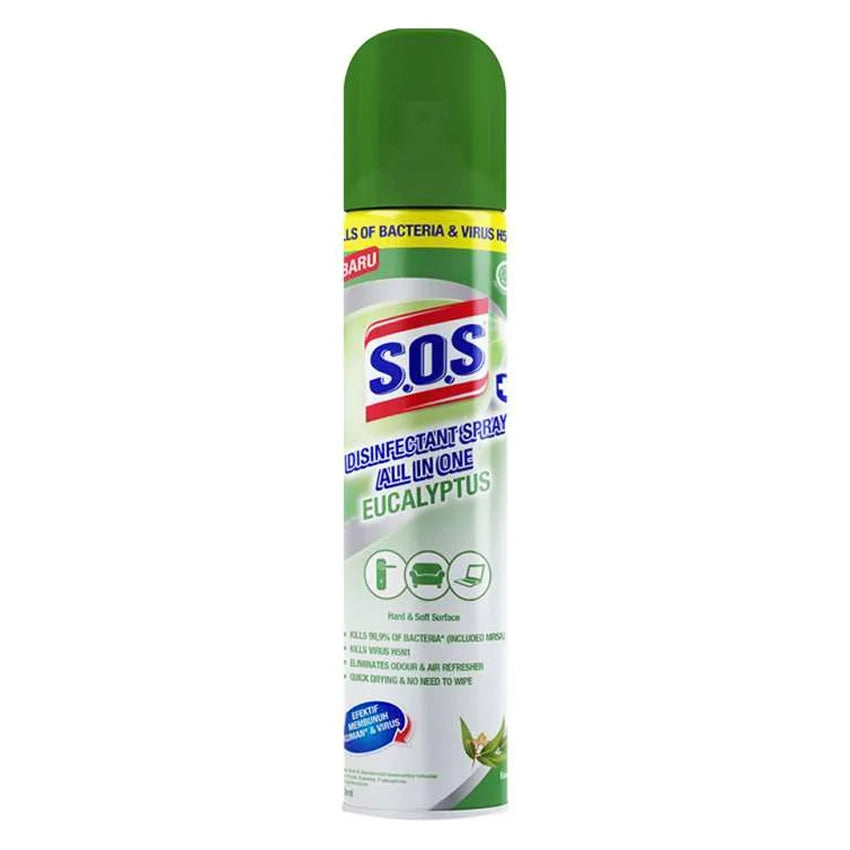 Gambar SOS Disinfectant Spray All in One Eucalyptus - 100 mL Jenis Perawatan Tubuh