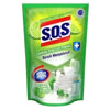 SOS Sabun Cuci Piring Lime Pouch Antibacterial - 650 ml