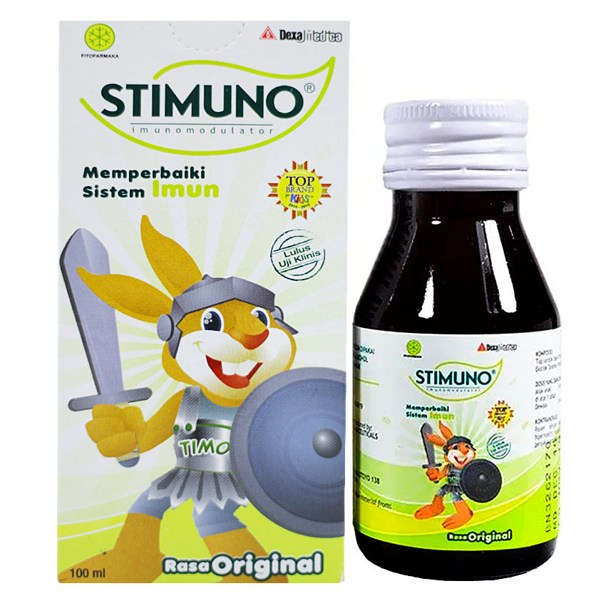 Gambar Stimuno Sirup Rasa Original - 100 mL Jenis Suplemen Kesehatan