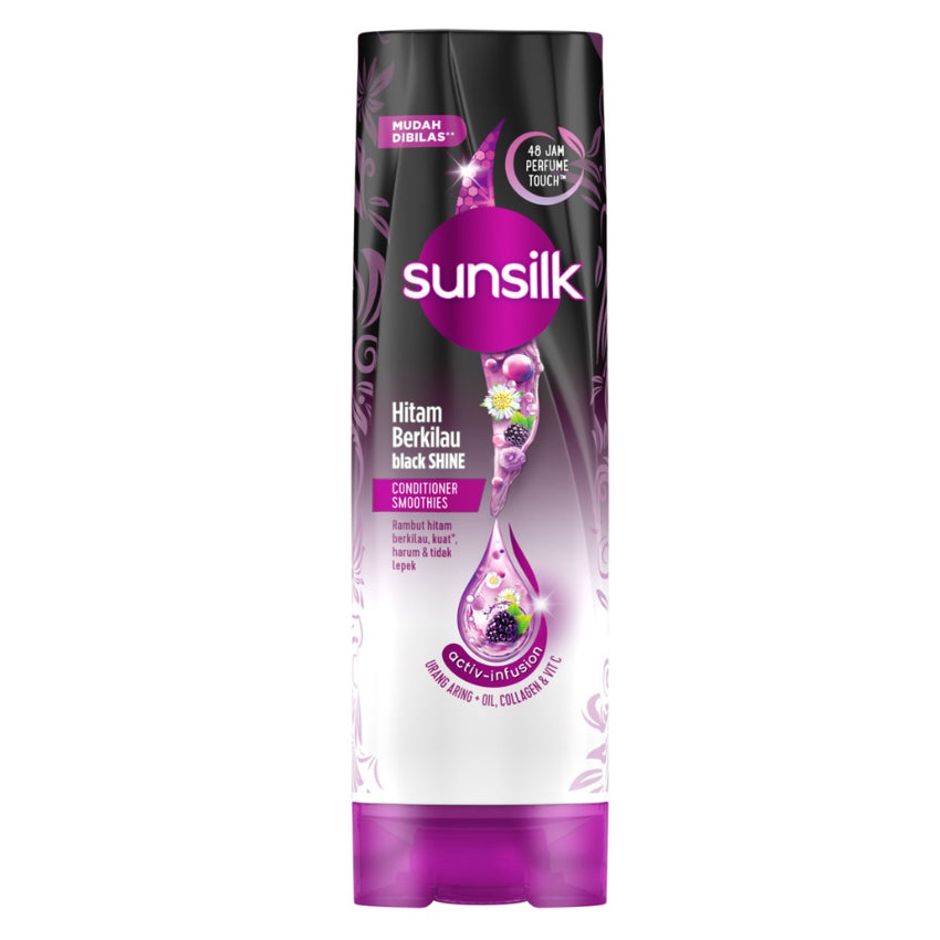 Gambar Sunsilk Black Shine Conditioner - 160 mL Jenis Perawatan Rambut