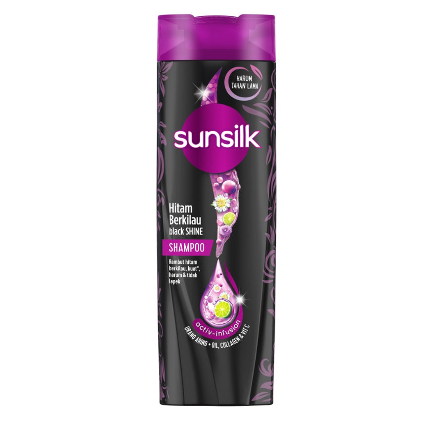 Gambar Sunsilk Black Shine Shampoo - 160 mL Jenis Perawatan Rambut