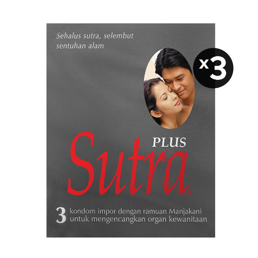 Sutra Kondom Plus - 3 Pcs (3 Box)