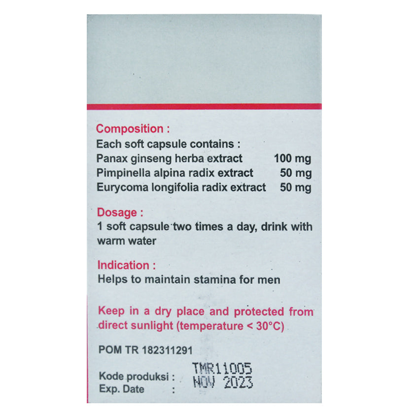 Testomin 1700 mg Botol - 20 Softgel