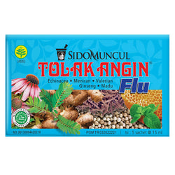 Gambar Tolak Angin Cair Flu Herbal - 5 Sachets Suplemen Kesehatan