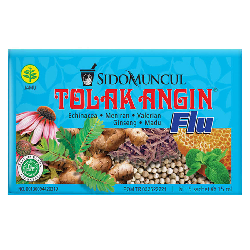 Tolak Angin Cair Flu Herbal - 5 Sachets