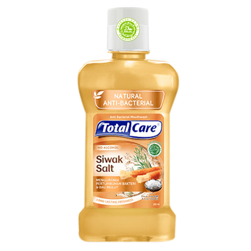 TOTAL CARE Anti Bacterial Mouthwash Siwak Salt - 250 mL