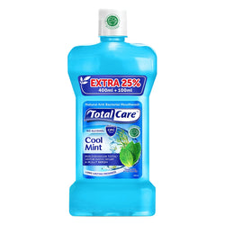 Gambar TOTAL CARE Anti Bacterial Mouthwash Coolmint - 400 mL Perawatan Mulut