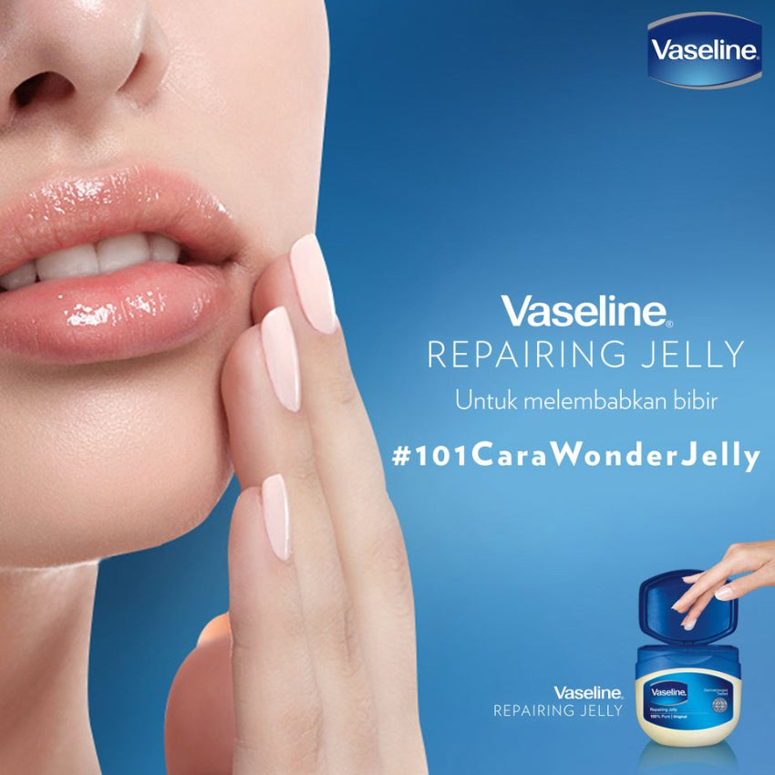 Gambar Vaseline Repairing Petroleum Jelly - 50 mL Jenis Perawatan Tubuh