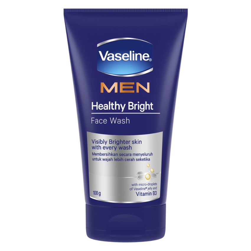 Gambar Vaseline Men Healthy Bright Facial Wash - 100 gr Jenis Perawatan Pria