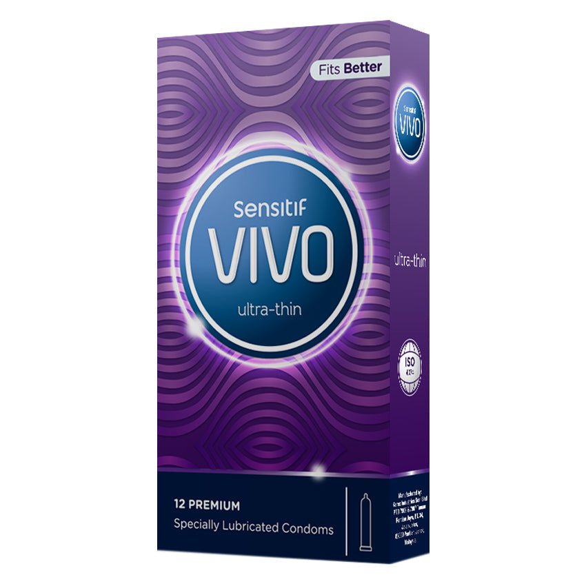 Gambar Vivo Kondom Ultra Thin - 12 Pcs Jenis Kondom