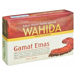 Gambar Wahida Sabun Mandi Herbal Spesial Gamat Emas - 90 gr Perawatan Tubuh