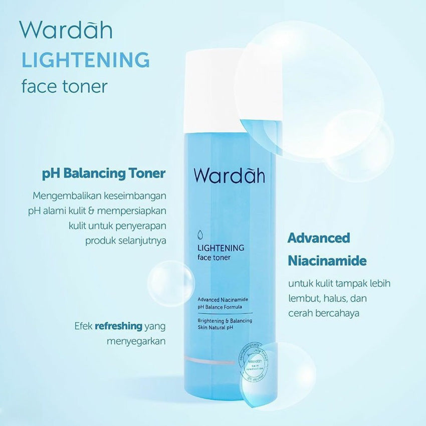 Wardah Lightening Face Toner - 125 mL