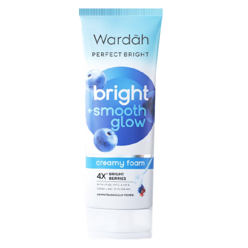 Wardah Perfect Bright Brightening & Smoothing Creamy Foam - 100 mL