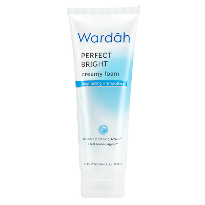 Wardah Perfect Bright Brightening & Smoothing Creamy Foam - 100 mL