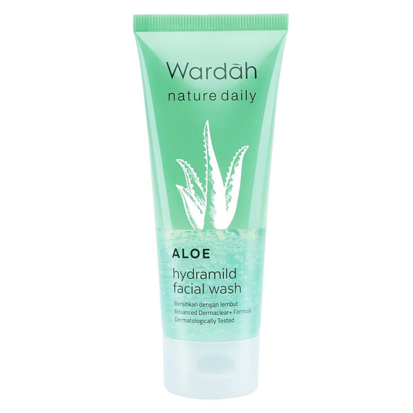 Gambar Wardah Nature Daily Aloe Hydramild Facial Wash - 60 mL Jenis Perawatan Wajah