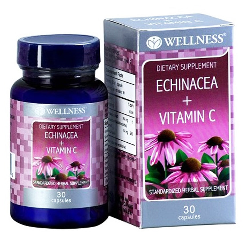 Wellness Echinacea + Vitamin C - 30 Kapsul