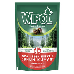 Gambar Wipol Karbol Cemara Pembersih Lantai Pouch - 750 mL Home Living