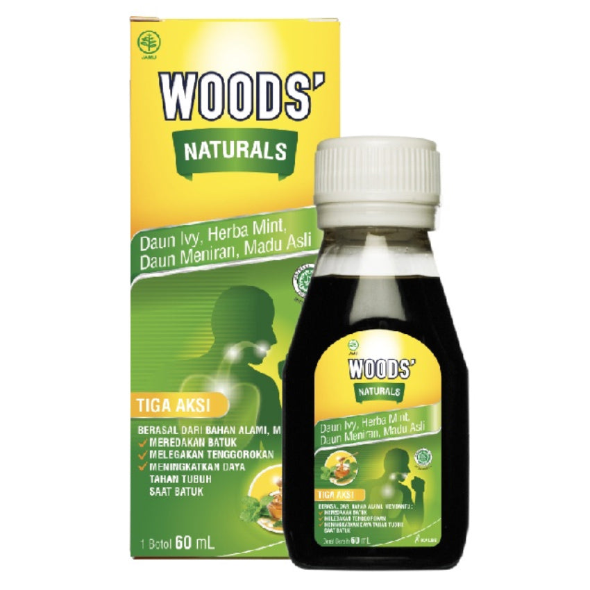 Gambar Woods Obat Batuk Natural - 60 mL Jenis Suplemen Kesehatan