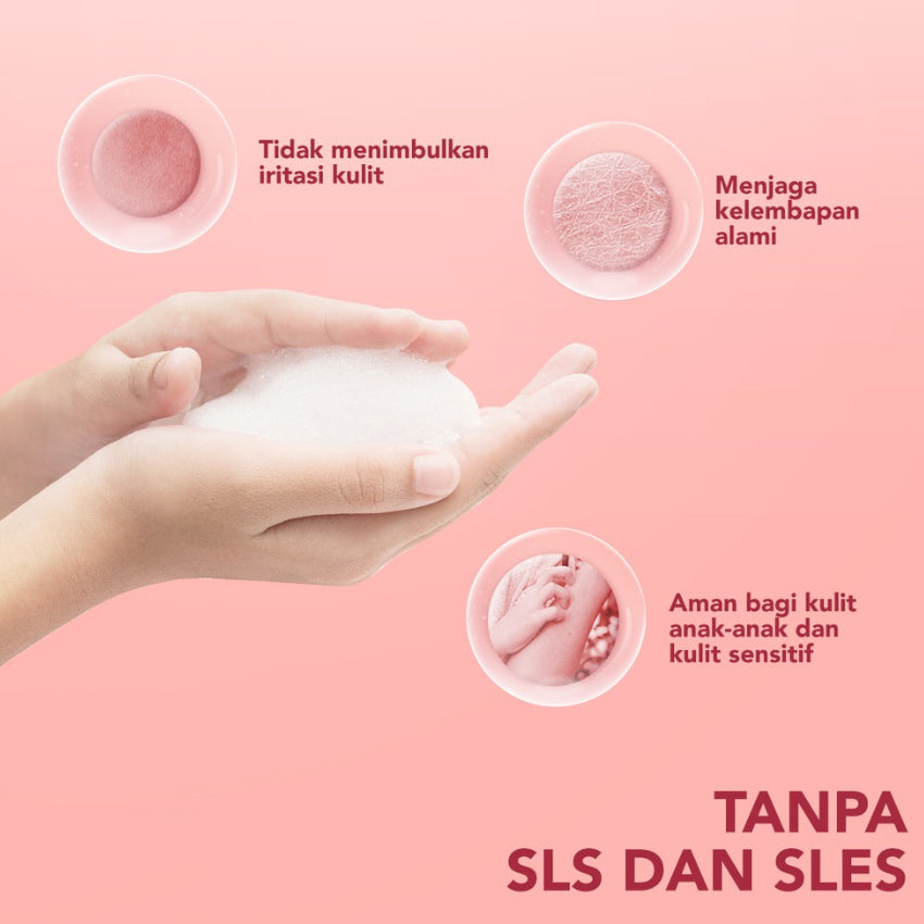Gambar Zen Antibacterial Red Shiso With Sandalwood Body Wash Pouch - 450 gr Jenis Perawatan Tubuh