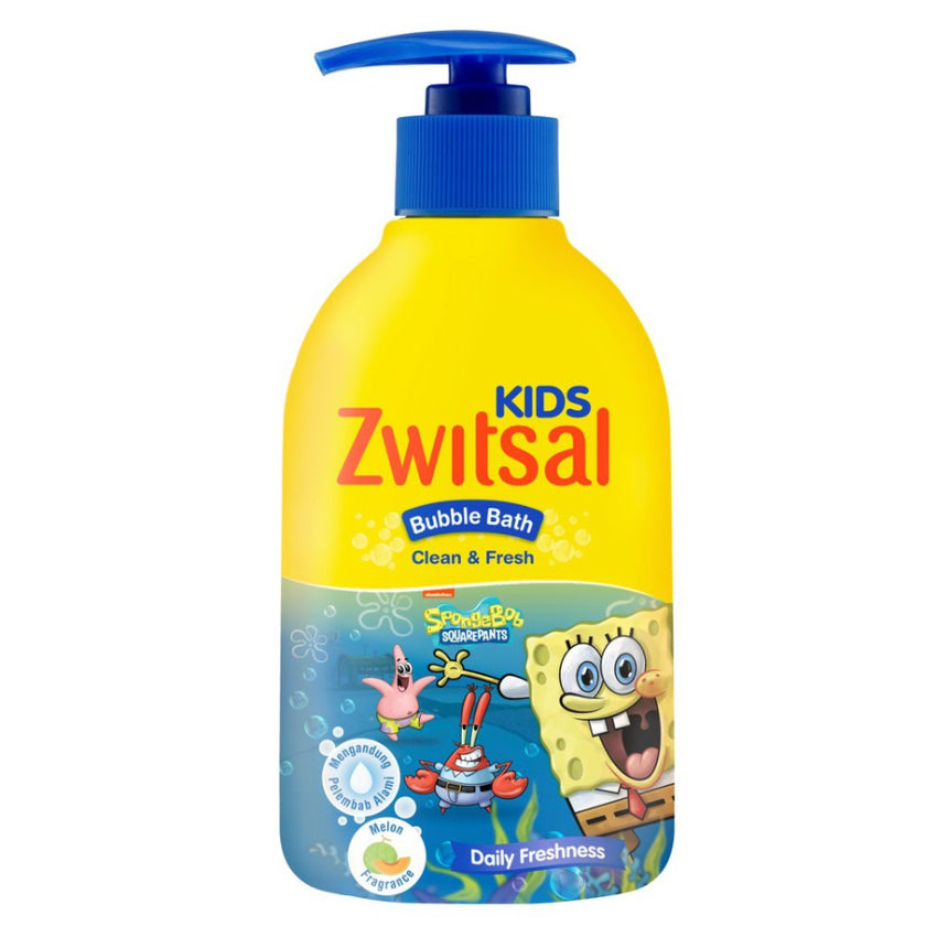Zwitsal Kids Blue Clean & Fresh Bubble Bath - 280 mL