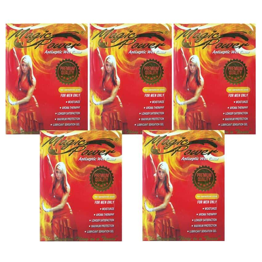 Gambar Magic Power Tissue Crimson Desire Pack - 5 Pack Jenis Obat Kuat