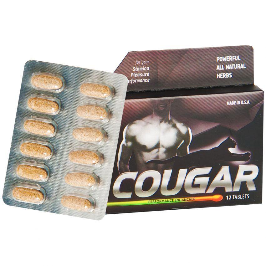 Gambar Nature's Health Cougar - 12 Tablet Jenis Obat Kuat