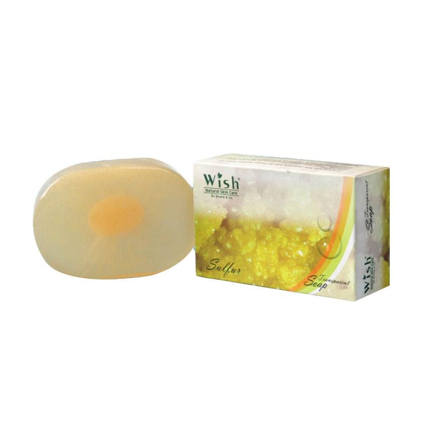 Gambar Dr Boyke Wish Transparent Soap Sulfur Jenis Perawatan Tubuh