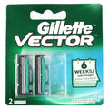 Gambar Gillette Vector - 2 Cartridges Jenis Peralatan Cukur